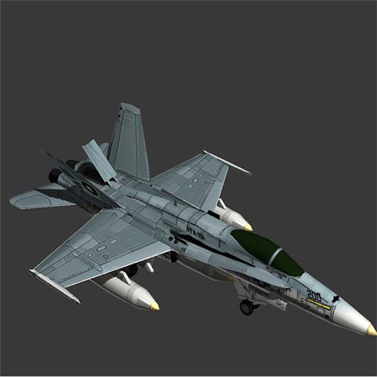威宁3D舰载战斗机模型